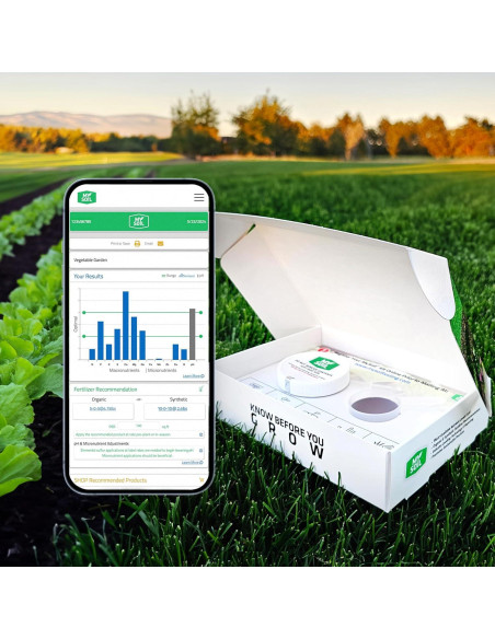 Kit de Prueba de Suelo MySoil - Análisis de Nutrientes y pH