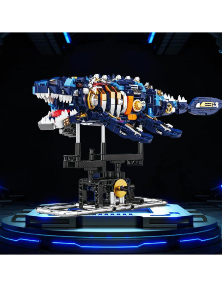 Conjunto de Construcción de Dinosaurios Marinos RiceBlock 785 Piezas