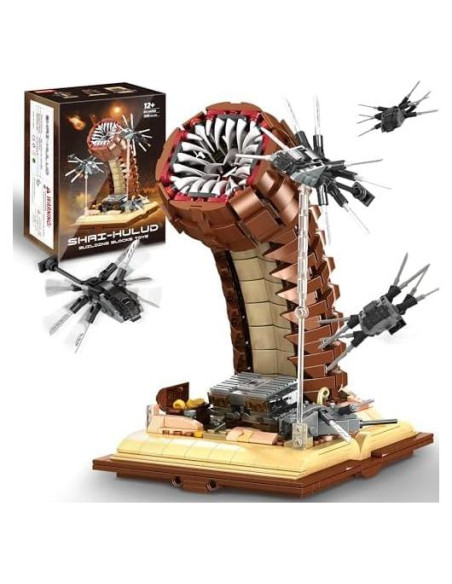 Juego de Bloques Sandworm BuicraHub 1688 Piezas Creativo