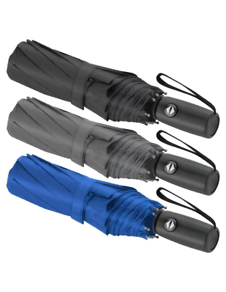 Paraguas de Viaje Liberty Imports 3 Pack Compacto y Ligero