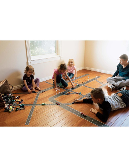 Cinta de carretera PlayTape 30 pies x 5,08 cm para juguetes