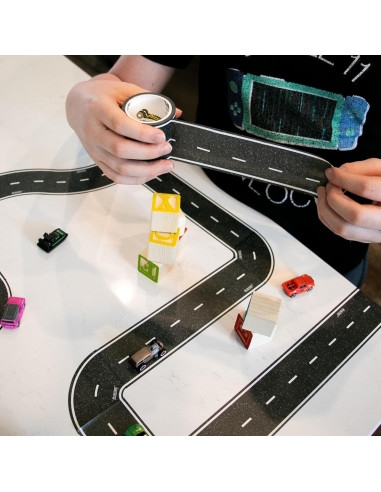 Cinta de carretera PlayTape 30 pies x 5,08 cm para juguetes