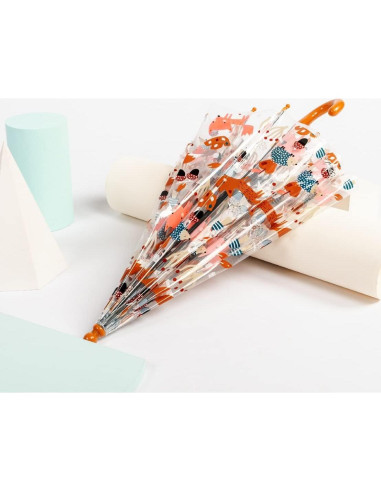 Paraguas Burbuja Transparente Wxjiahetai para Niños 99 cm