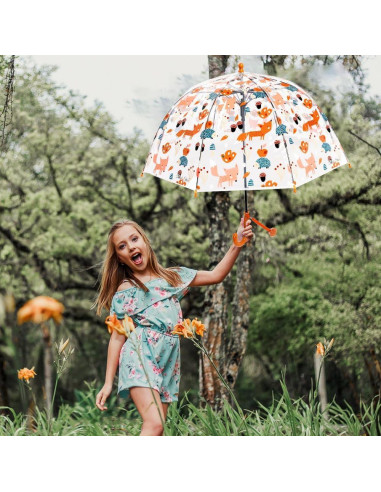 Paraguas Burbuja Transparente Wxjiahetai para Niños 99 cm