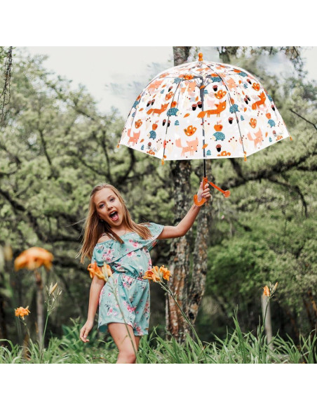 Paraguas Burbuja Transparente Wxjiahetai para Niños 99 cm