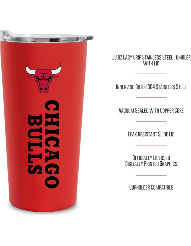 Vaso de Metal Rico Industries 532ml Chicago Bulls