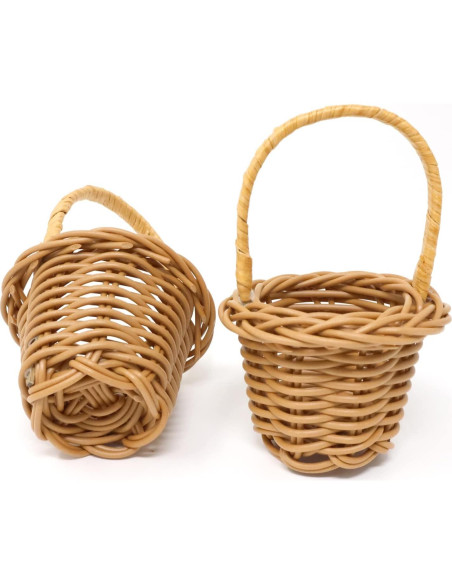 Cestas Tejidas Mini Honbay 6PCS para Decoración y Regalos