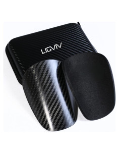 Espinilleras de Fútbol LIGVIV G01 Fibra de Carbono Mini