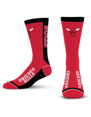 Calcetines Crew NBA Chicago Bulls For Bare Feet Talla Grande