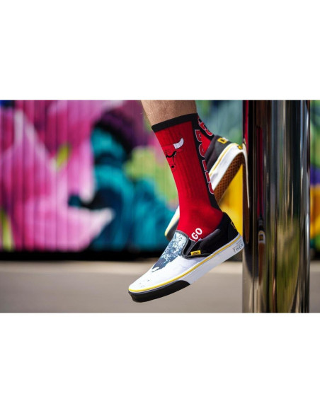 Calcetines Crew NBA Chicago Bulls For Bare Feet Talla Grande