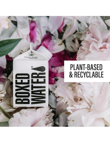 Agua Purificada Boxed Water 24 Paquete 250 ml Sostenible