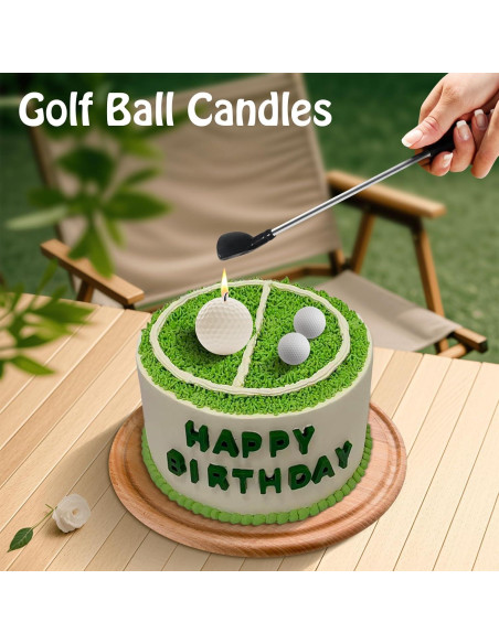 Velas de Cumpleaños Golf Candoll - Decoración Fiesta Temática Velas de Cumpleaños Golf Candoll - Decoración Fiesta Temática