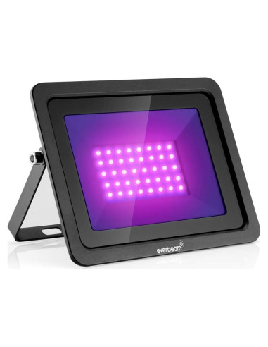 Luz Negra LED UV 50W Everbeam 395nm Impermeable IP66