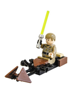 LEGO Star Wars Luke Skywalker Endor con Speeder Bike 2