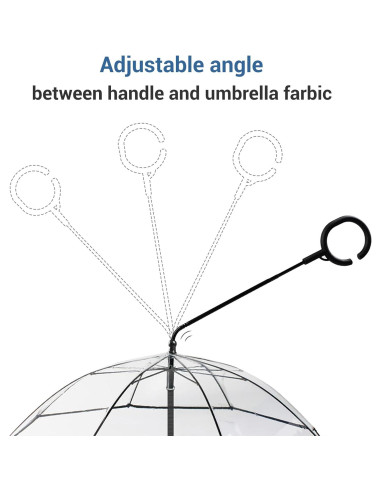 Paraguas para Perros LESYPET con Correa Ajustable 44x12cm