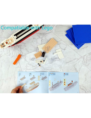 Bloques de Construcción RMS Titanic OneNext 548 Piezas