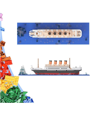 Bloques de Construcción RMS Titanic OneNext 548 Piezas