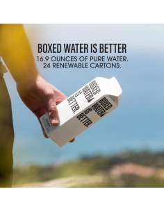 Agua Purificada Boxed Water 24 Paquete 100% Reciclable 2