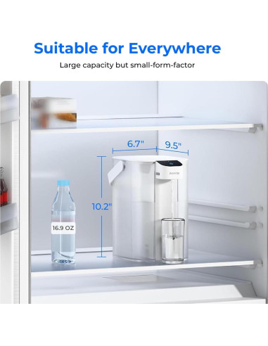 Jarra Filtro Agua Eléctrica Waterdrop 3.5L 15 Tazas