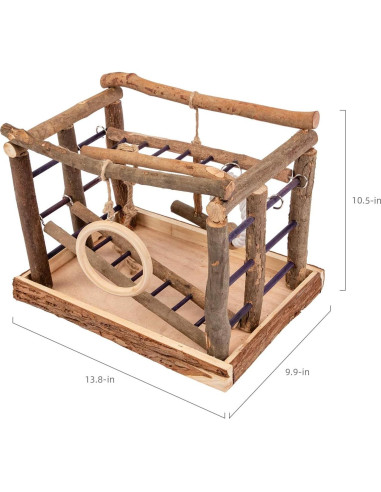 Centro de Actividad para Aves Niteangel 35x25 cm