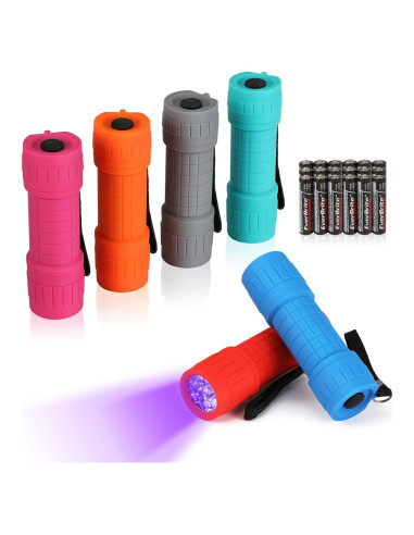 Linterna UV EverBrite Mini 9 LEDs 395nm para Mascotas