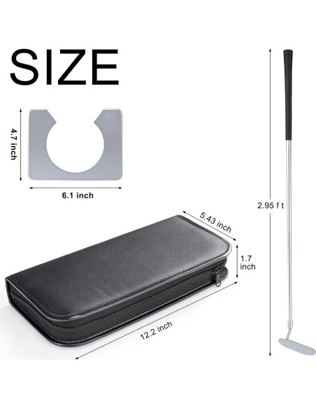 Juego de Mini Golf Y-Nut Putter Interior con Accesorios