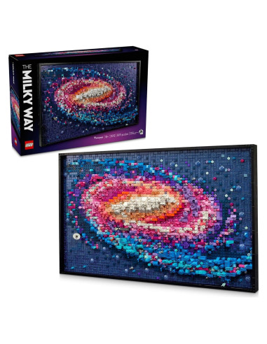 LEGO Art Galaxia Vía Láctea 31212 - Kit Decoración Mural 3D