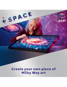 LEGO Art Galaxia Vía Láctea 31212 - Kit Decoración Mural 3D 2