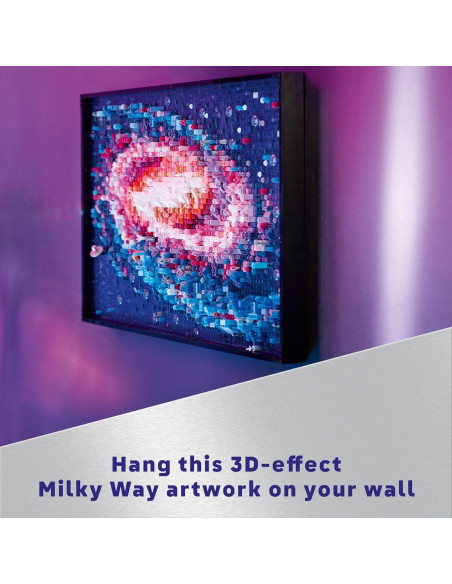 LEGO Art Galaxia Vía Láctea 31212 - Kit Decoración Mural 3D