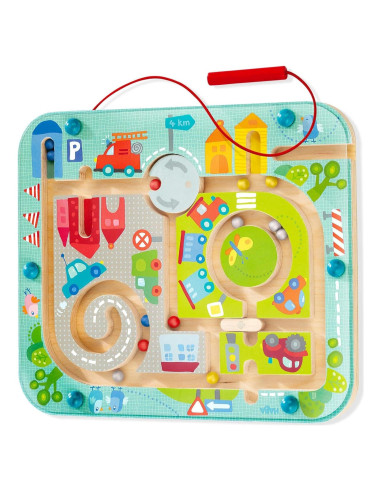 Tablero Ocupado HABA Laberinto de Ciudad 25,4x22,2cm