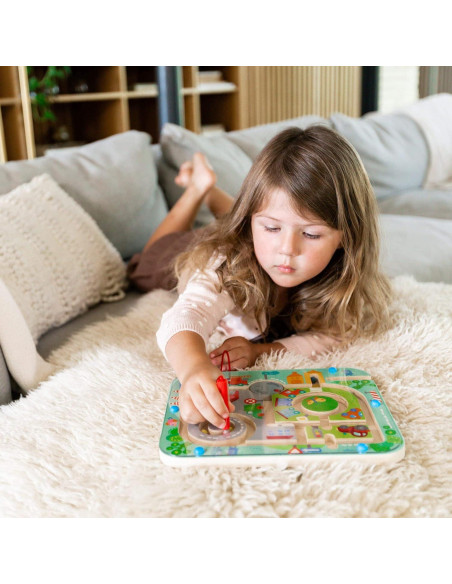 Tablero Ocupado HABA Laberinto de Ciudad 25,4x22,2cm