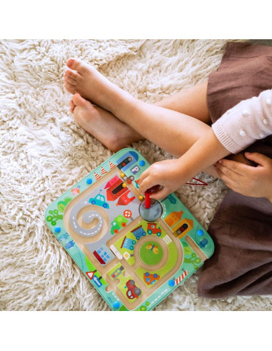 Tablero Ocupado HABA Laberinto de Ciudad 25,4x22,2cm