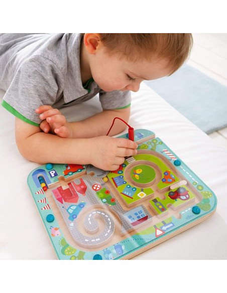 Tablero Ocupado HABA Laberinto de Ciudad 25,4x22,2cm