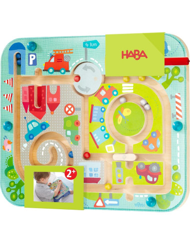 Tablero Ocupado HABA Laberinto de Ciudad 25,4x22,2cm