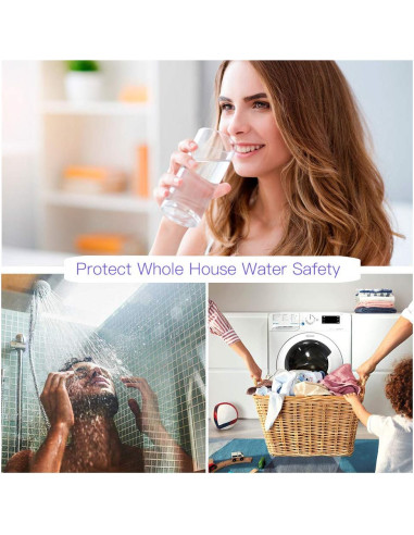 Filtro Purificador de Agua UV HQUA-TWS-12 12GPM 120V Extra