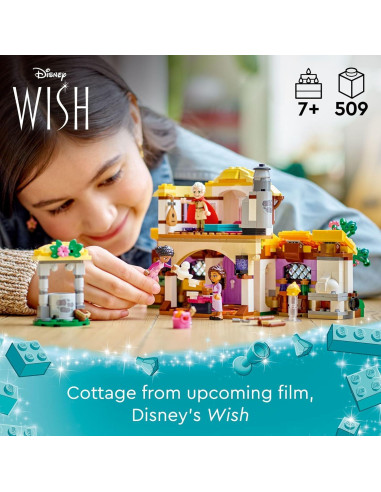 LEGO Disney Wish: Cabaña de Asha 43231, 509 Piezas