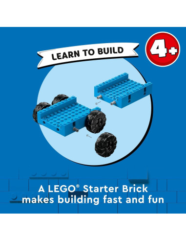 LEGO City Camiones y Grúa de Demolición 60391 - 3 Vehículos