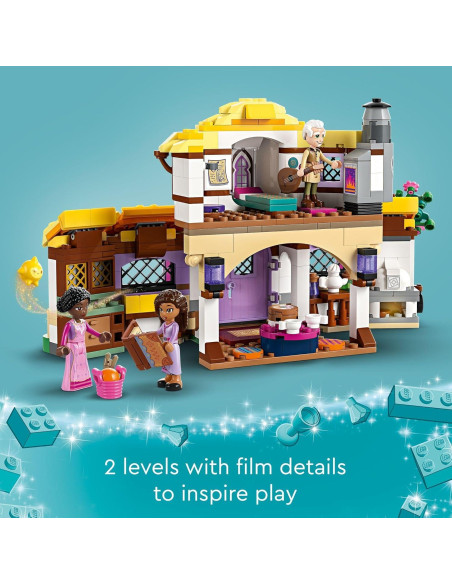 LEGO Disney Wish: Cabaña de Asha 43231, 509 Piezas LEGO Disney Wish: Cabaña de Asha 43231, 509 Piezas