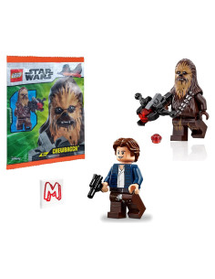 Minifiguras LEGO Star Wars - Han Solo y Chewbacca 10 pcs