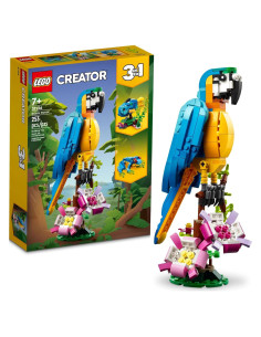 LEGO Creator 3 en 1 Loro Exótico 253 Piezas Juguete