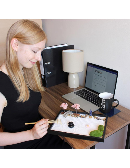 Kit Jardín Zen Japonés Island Falls 28x20 cm Decoración