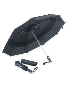 Paraguas Plegable Automático ElifeAcc UV 120 cm Ligero