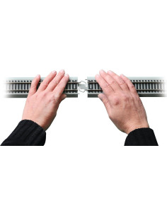 Bachmann E-Z Track Óvalo Plata Níquel con Controlador HO 2