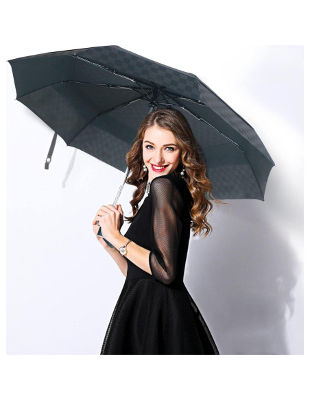 Paraguas Plegable Automático ElifeAcc UV 120 cm Ligero Paraguas Plegable Automático ElifeAcc UV 120 cm Ligero