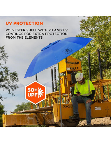 Paraguas Industrial Ergodyne SHAX 6100 2.3m Azul