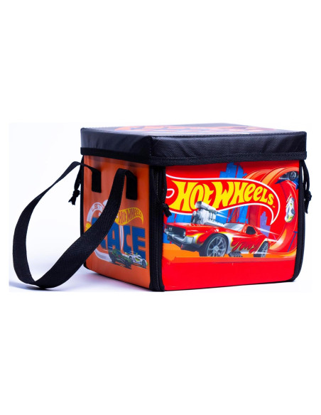 Hot Wheels ZipBin Ramp It Up - Tapete y Almacenaje 53 cm