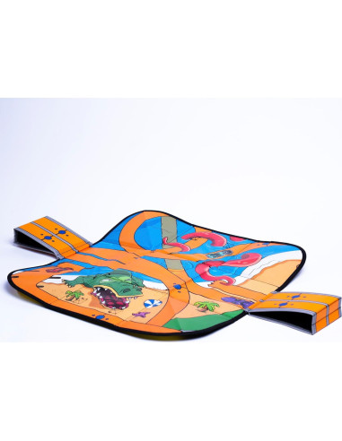 Hot Wheels ZipBin Ramp It Up - Tapete y Almacenaje 53 cm