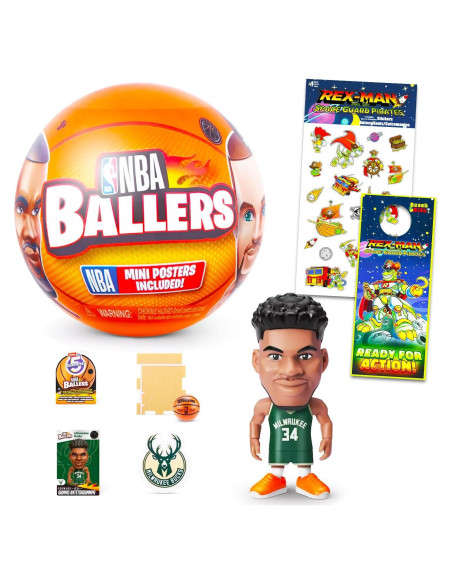Figuras Miniaturas de Baloncesto ZURU NBA Ballers - Paquete Sorpresa