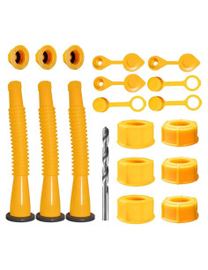 Kit de Reemplazo Boquilla de Lata de Gas FOANRIY Amarillo