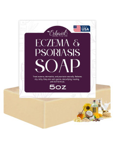 Jabón Natural para Eczema Erbaid - Alivio Piel Seca y Sensible